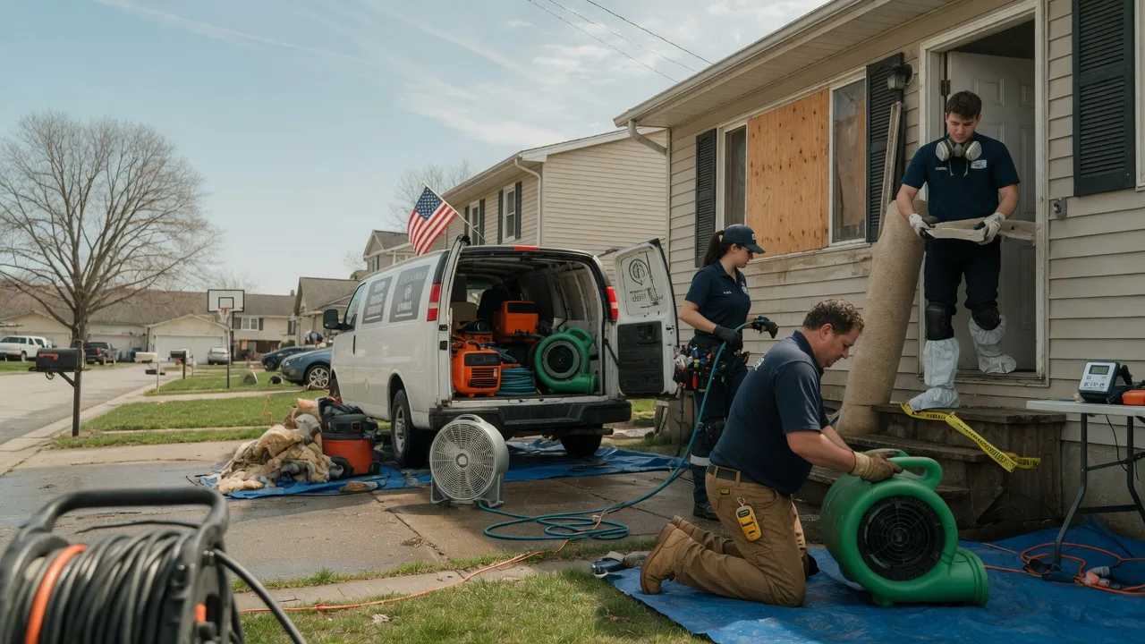 Water Damage Restoration in Marshallville, OH near me